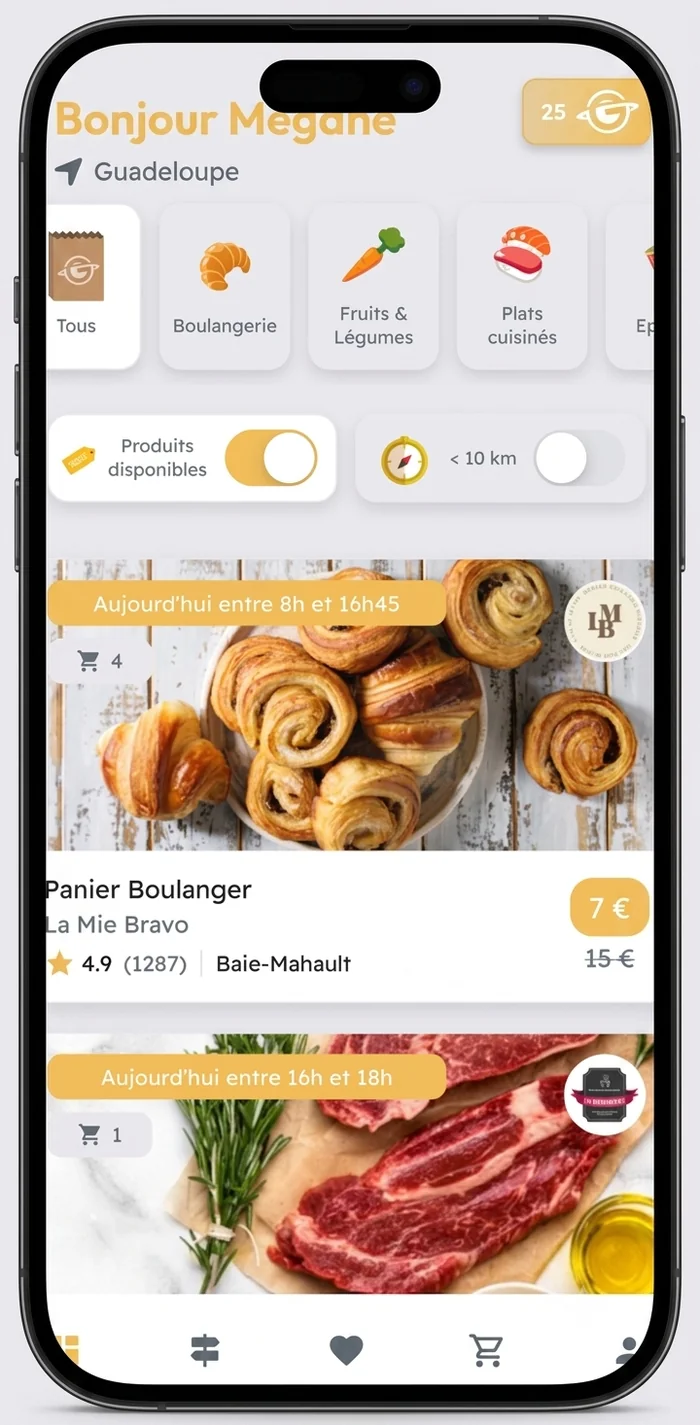 Aperçu de l'application Gaspiz